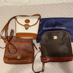 3 Dooney & Bourke handbags